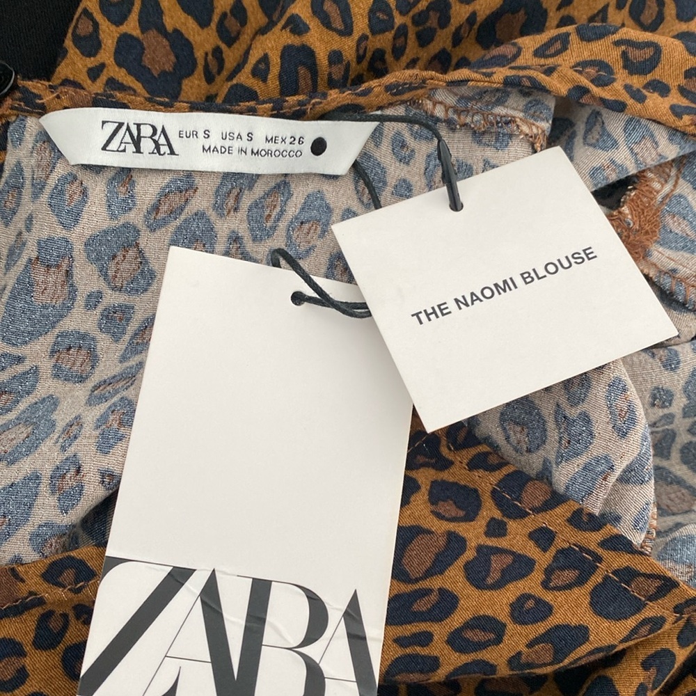 Zara The Noami Blouse Size Small - Picture 5 of 6